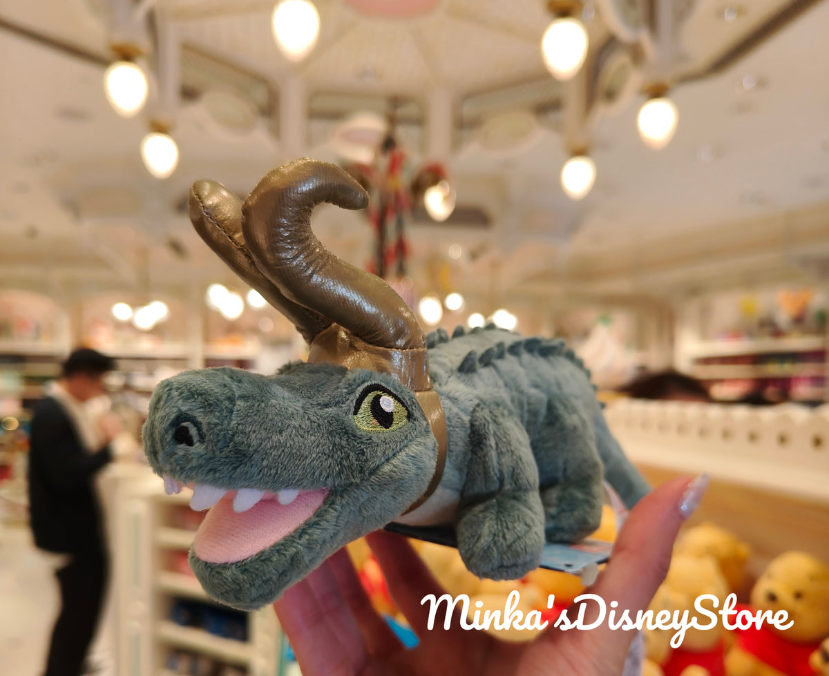 Hong Kong Disneyland Alligator Loki Shoulder Plush Non Ready Stock Minkas Disney Store 2878