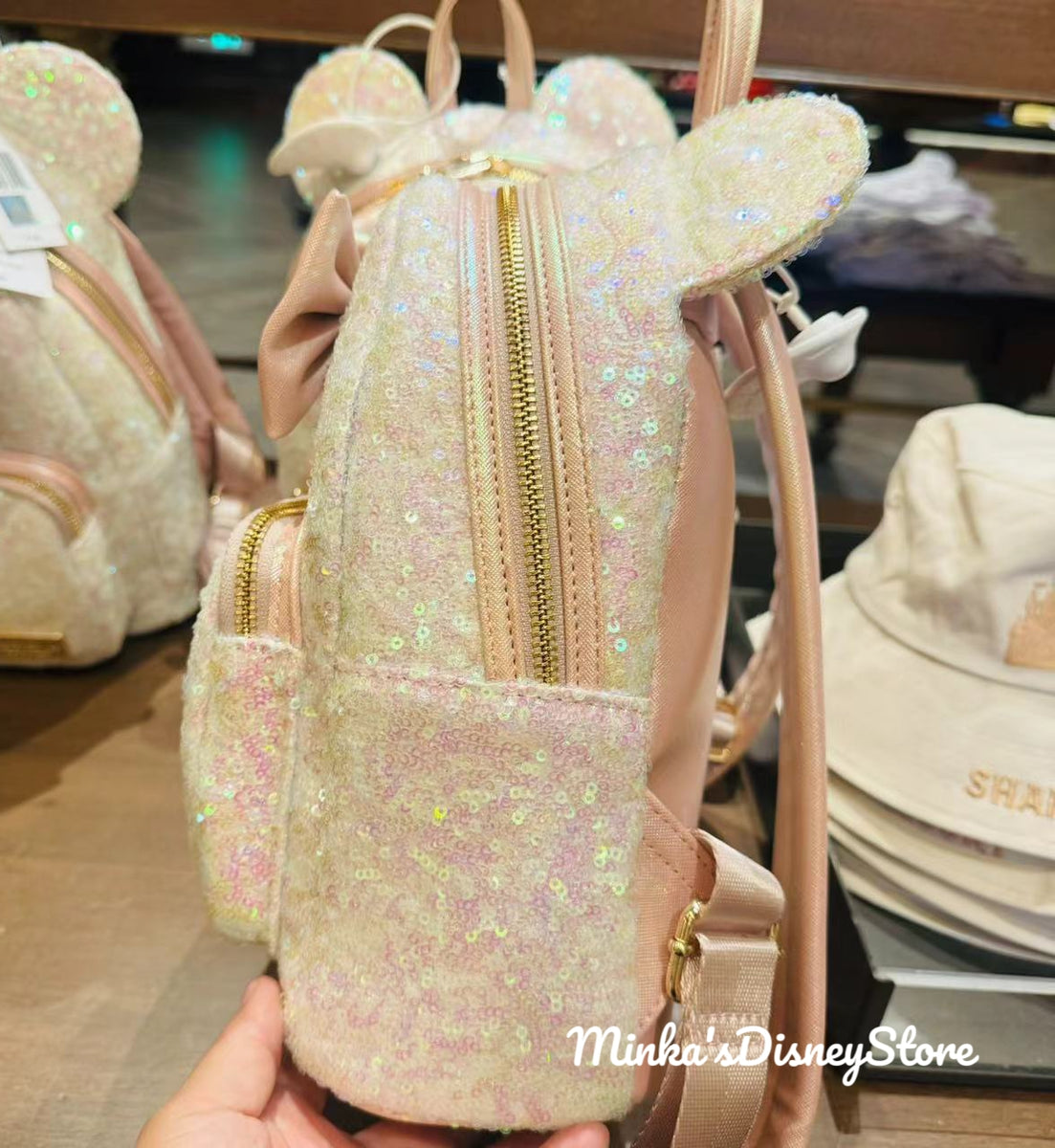 Hong Kong Disneyland Sequin hotsell Backpack