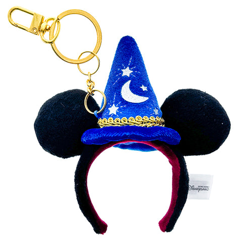 Hong Kong Disneyland - HK Park Exclusive Sorcerer Mickey Headband Keychain - Non Ready Stock