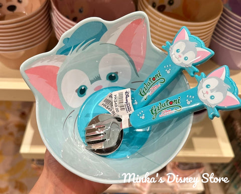 Hong Kong Disneyland - Gelatoni Melamine Bowl & Utensils (Sold Separately) - Non Ready Stock