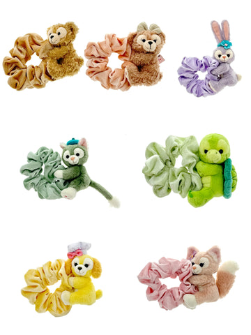 Hong Kong Disneyland - Duffy & Friends Scrunchies Hair Accessory - Non Ready Stock