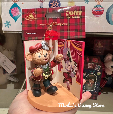 Hong Kong Disneyland - Christmas 2024 Duffy Book Ornament - Non Ready Stock