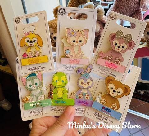 Shanghai Disneyland - Duffy & Friends Single Pin - Non Ready Stock