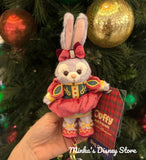 Hong Kong Disneyland - Christmas 2024 Duffy & Friends Plush Bag Charm - Non Ready Stock