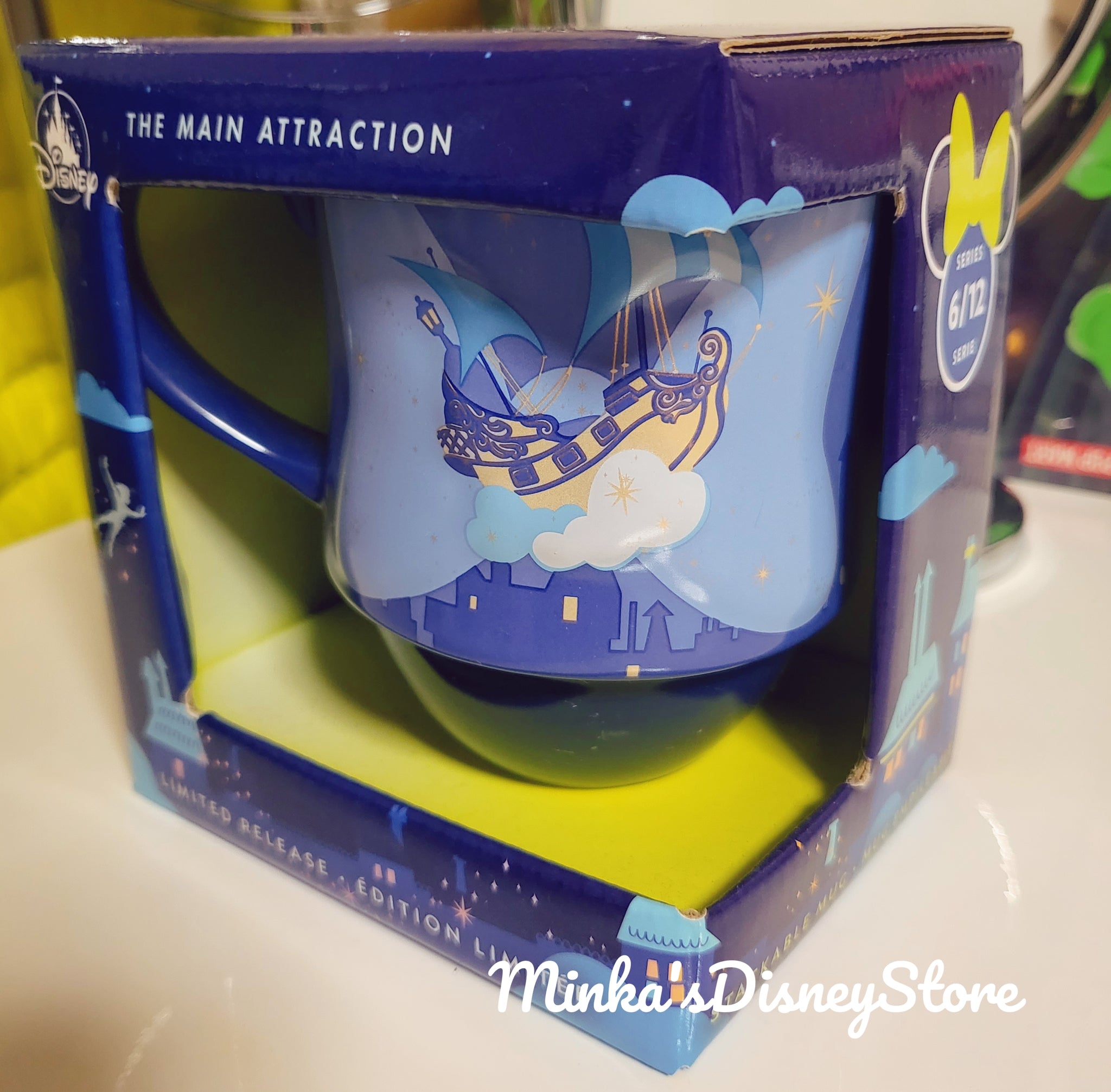 Shanghai Disneyland - Minnie Mouse Main Attraction Peter Pan's Flight Mug -  Ready To Ship