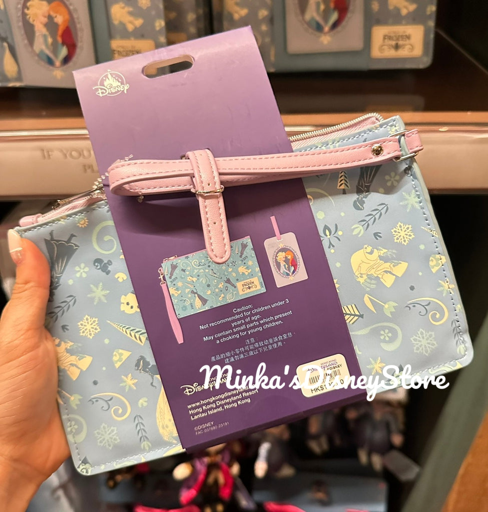 Hong Kong Disneyland - World of Frozen Multipurpose Pouch & Luggage Ta ...