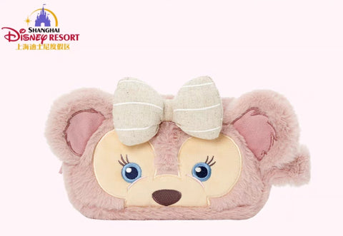 Shanghai Disneyland - Duffy & Friends Fluffy Pencil Case - Non Ready Stock