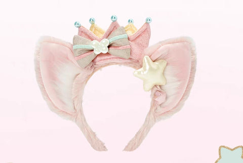 Shanghai Disneyland - Linabell Celebration Crown Ears Headband - Non Ready Stock