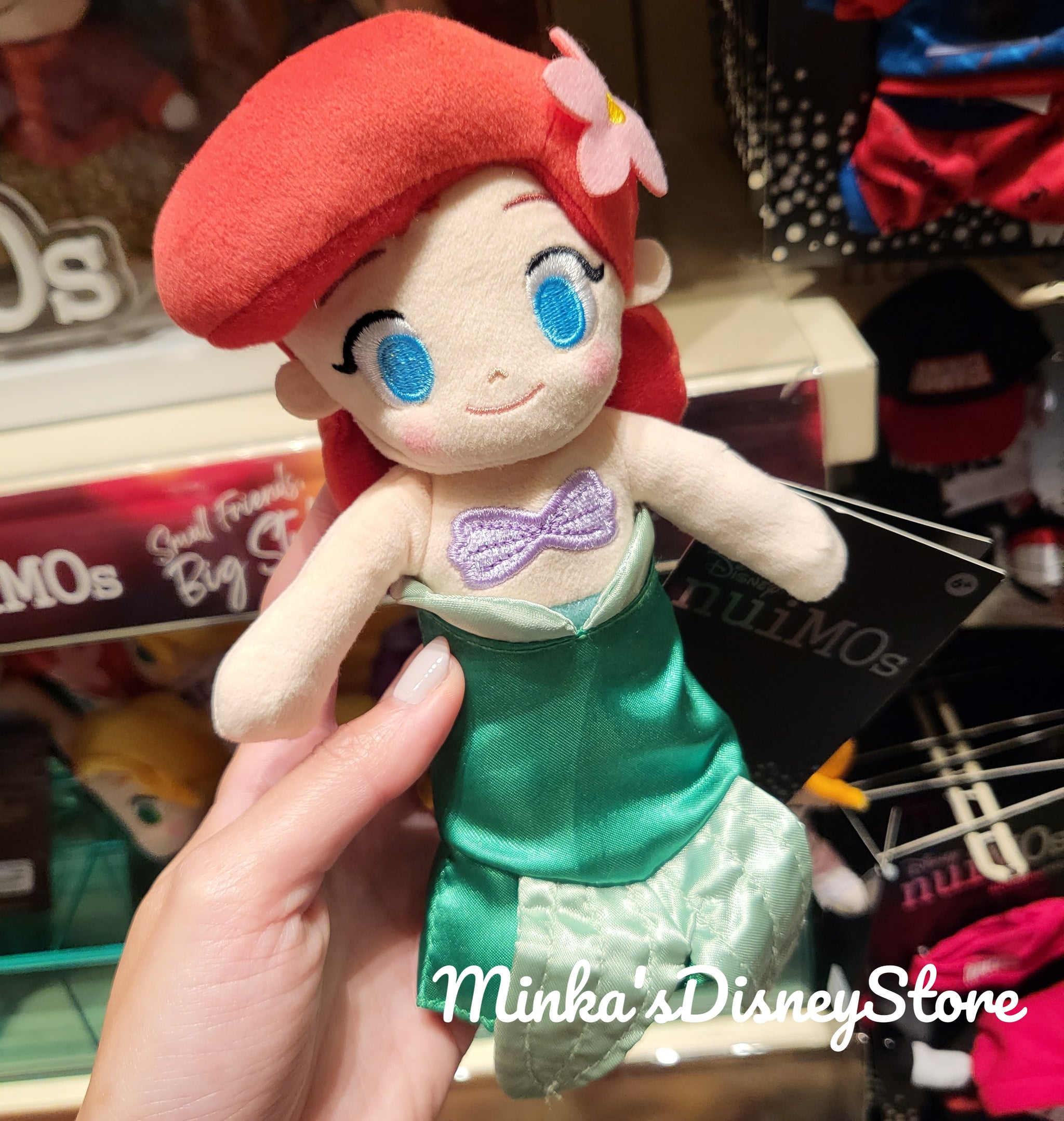 Hong Kong Disneyland nuiMOs Princess Ariel Plush Preorder Minka s Disney Store