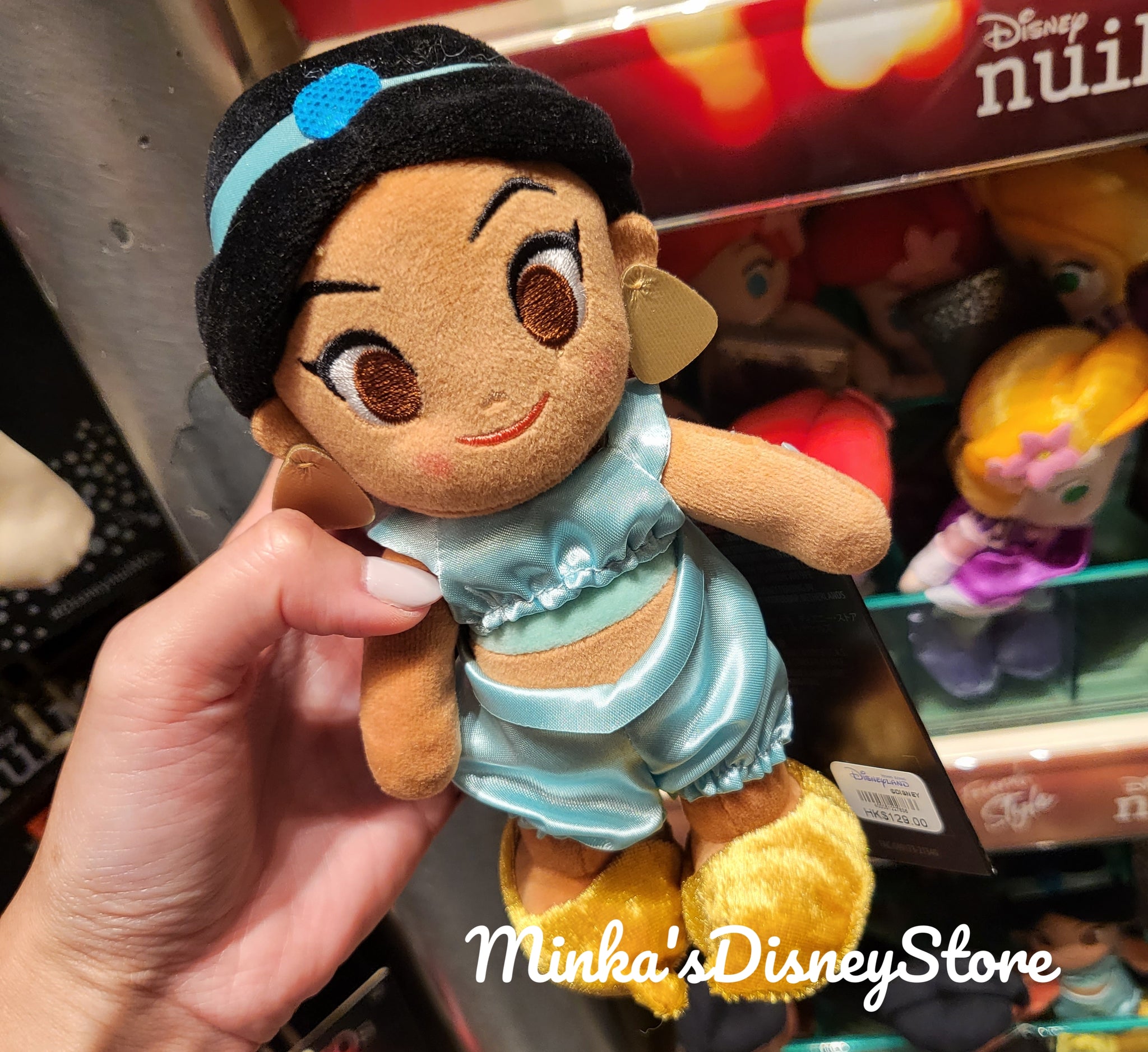 Hong Kong Disneyland nuiMOs Princess Jasmine Plush Preorder Minka s Disney Store