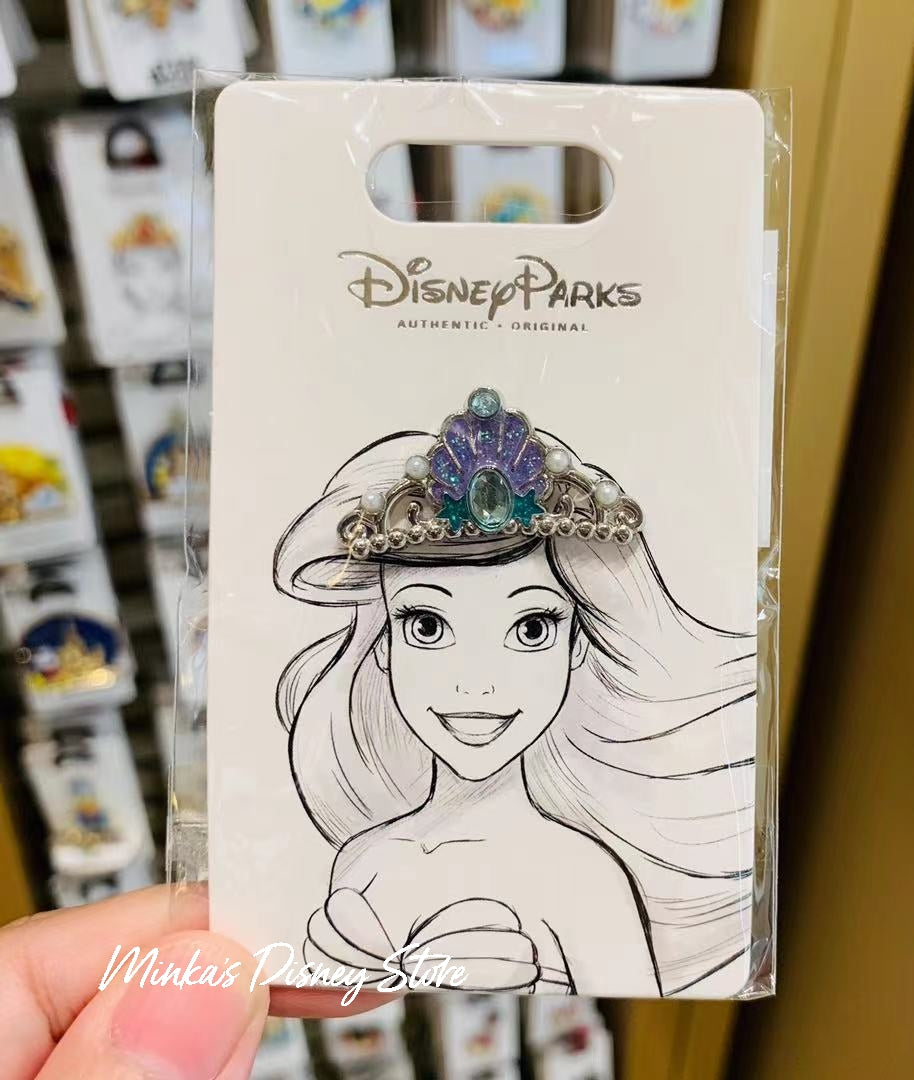 Shanghai Disneyland - Princess' Tiara Pin - Preorder – Minka's Disney Store