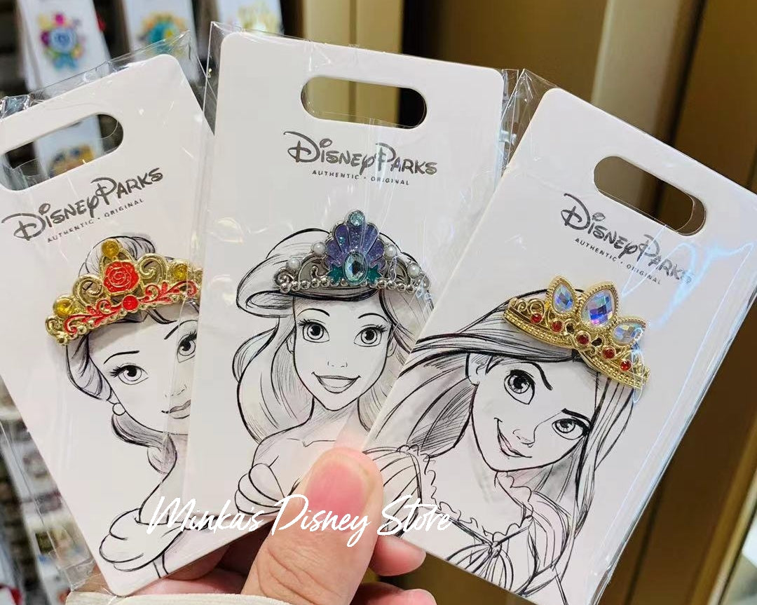 Shanghai Disneyland - Princess' Tiara Pin - Preorder – Minka's Disney Store