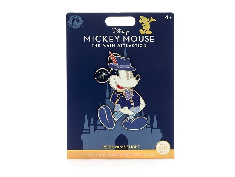 Mickey Mouse The Main Attraction Pins 2024 6X